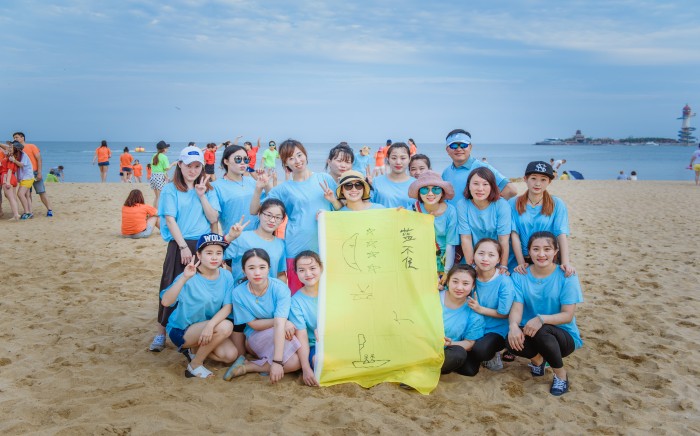 南戴河拓展训练，南戴河拓展培训，南戴河海边沙滩拓展团建活动